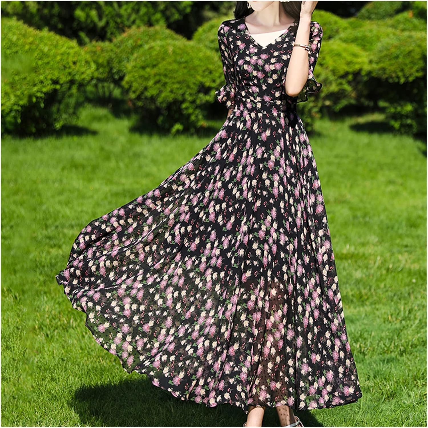 極美品⭐︎RED VALENTINO ノースリーブワンピース サマードレス