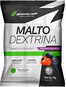 Maltodextrina 1Kg Sabor Guaraná com Açaí Bodyaction