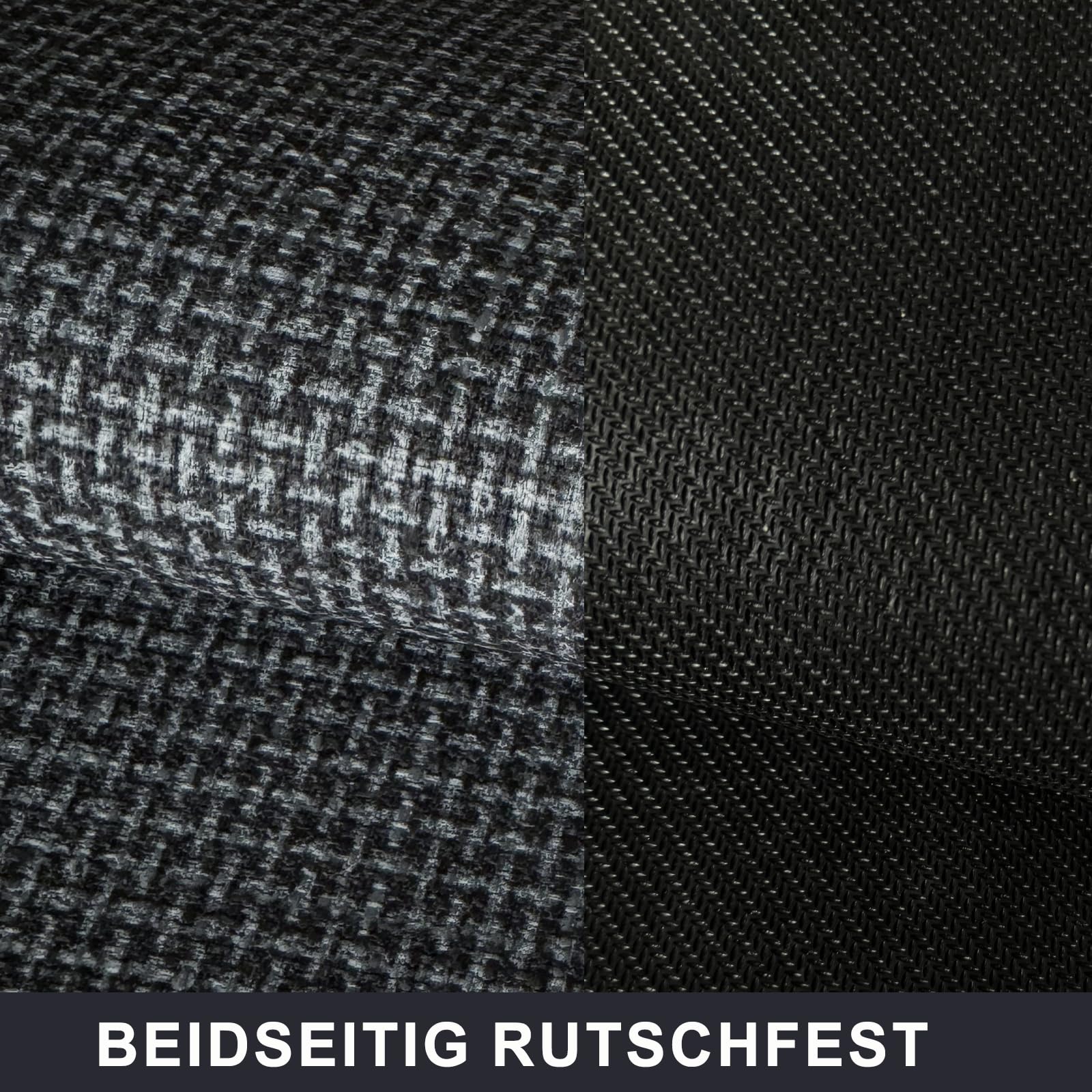 Fussmatte Innen 80 x 120 cm, Schmutzfangmatte Innen Waschbar, Schlanke rutschfeste Fußmatte, Eingangsmatte, Türmatte Saugstarke Fußabtreter, Teppich für Eingang, Haustür, Außen (Grau)