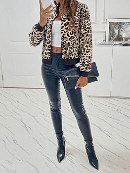 ジャケット・アウター GUAGLIANONE leather leopard zip jacket GUAGLIANONE leather leopard zip jacket