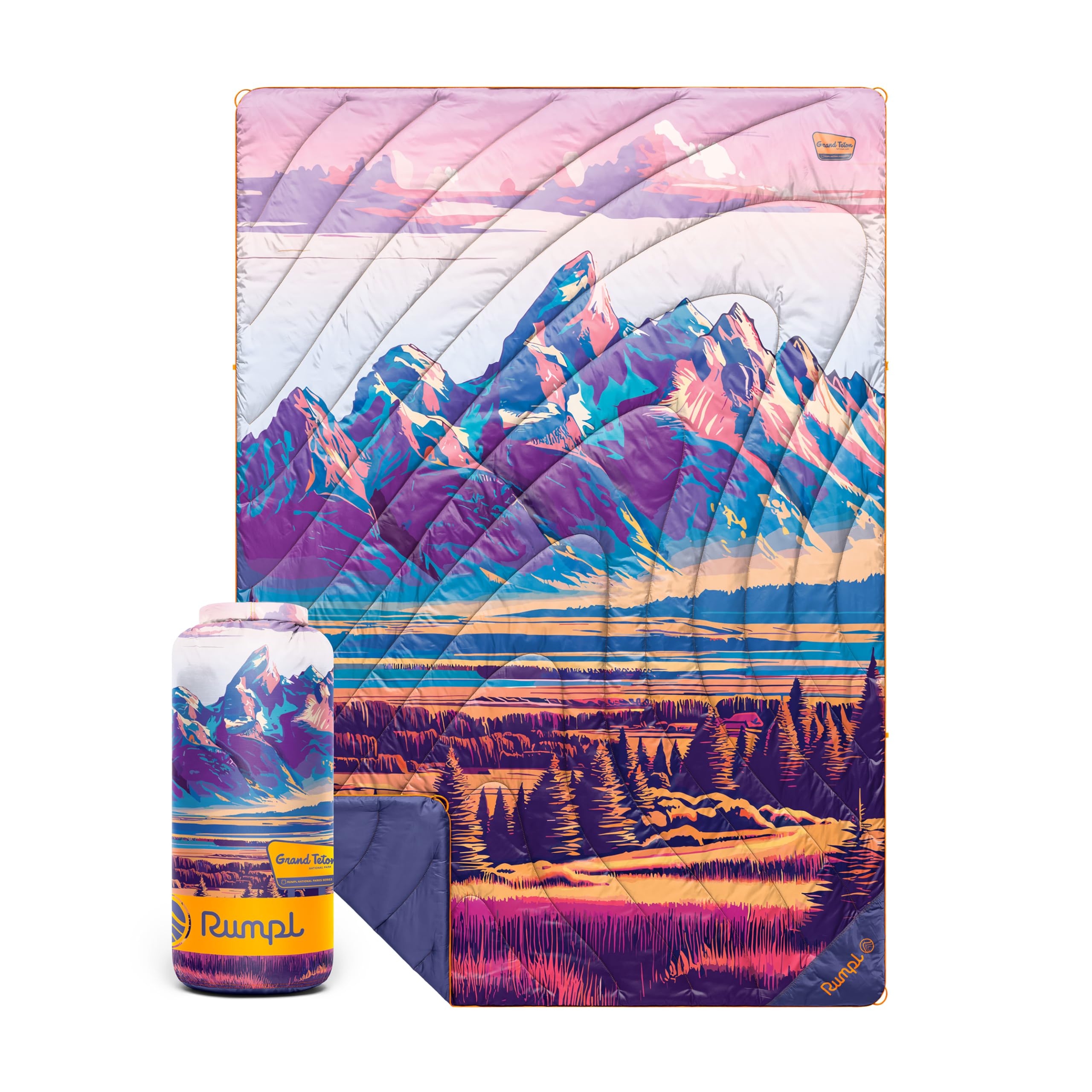 Rumpl Original Puffy National Park Blanket Grand Teton
