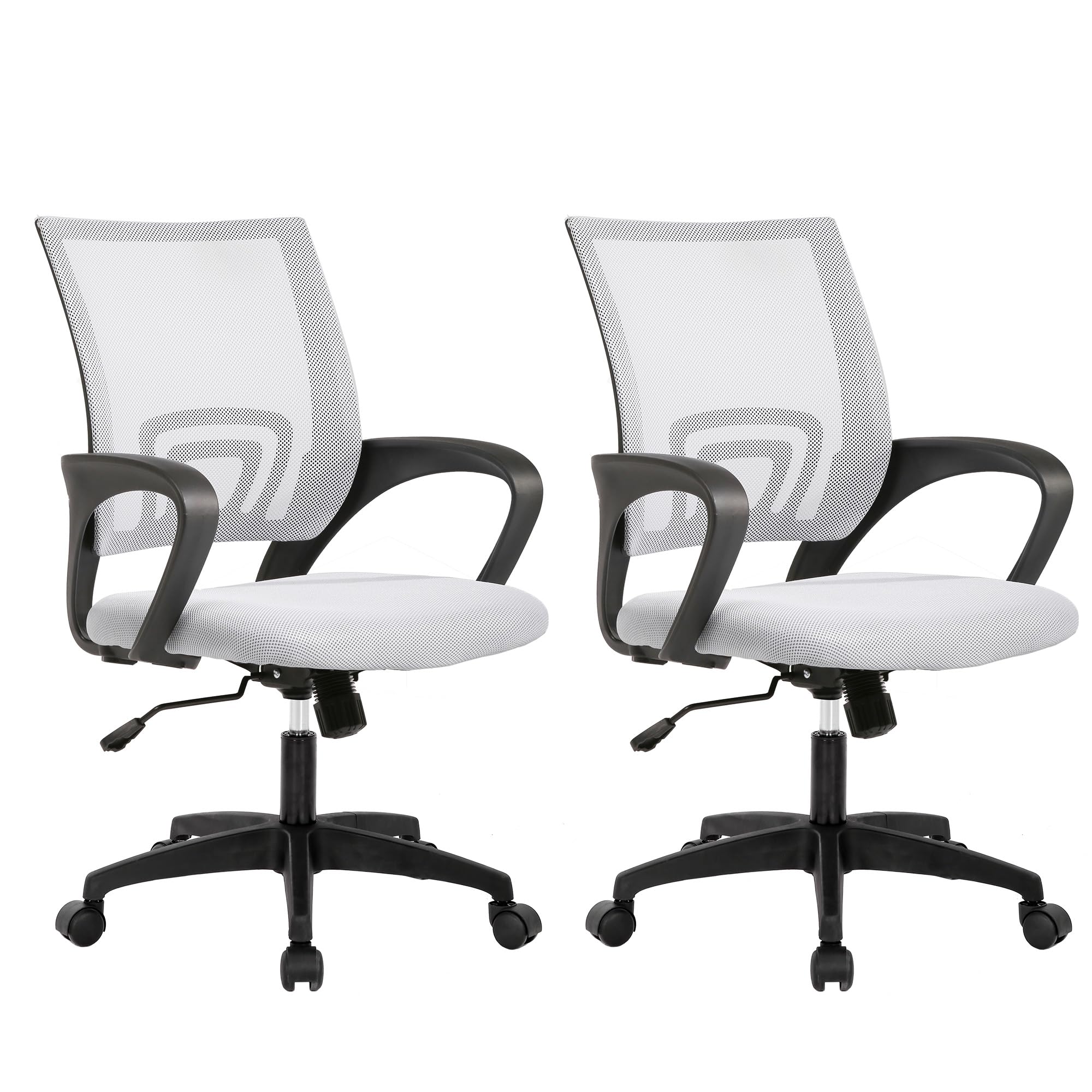 PayLessHere Home Office Desk Chair Ergonomic Computer Chair Adjustable Lumbar Support Armrest Executive with High Density Mesh 360 Degree for Men