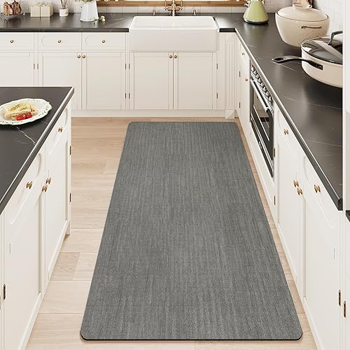 Miniatura 22 de Alfombra de Baño, Goma Antideslizante de Secado Rápido Absorbente Alfombras de Baño Delgadas que Caben Debajo de la Puerta Alfombras de Piso de