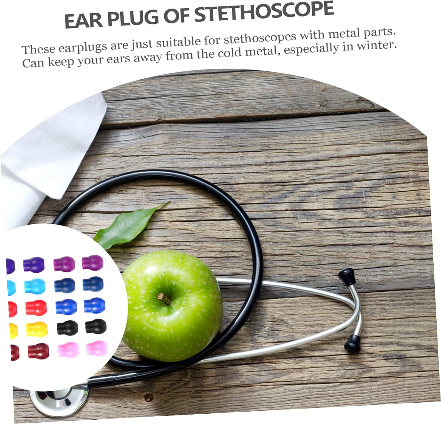2sets Ear Tips Non- Non- Non- Non- Non- Non- Non- Non- Non- Replacement Earbud Covers Comfortable -Enhancing 10pairs*2