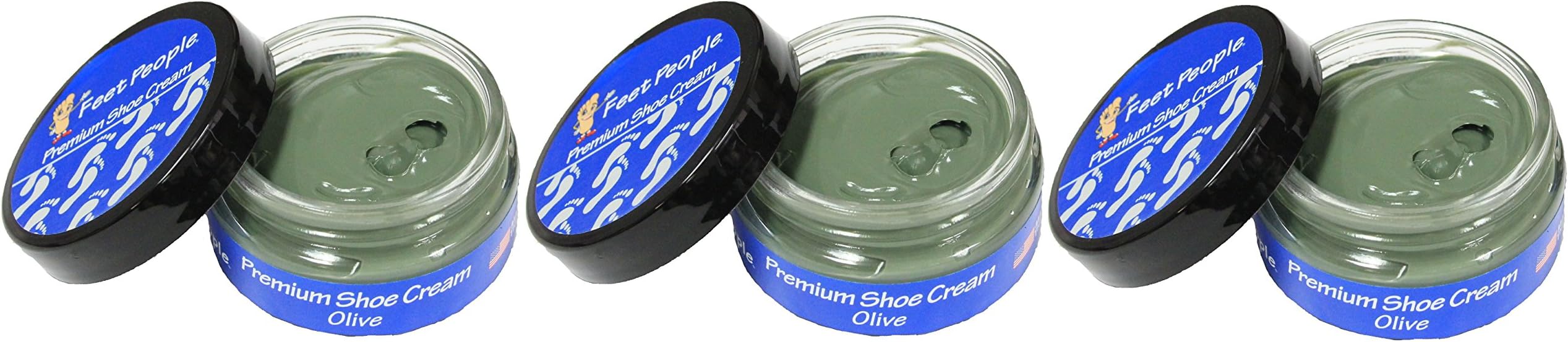 Premium Shoe Cream 1.5 Oz, 3 Pack, Various Colors!