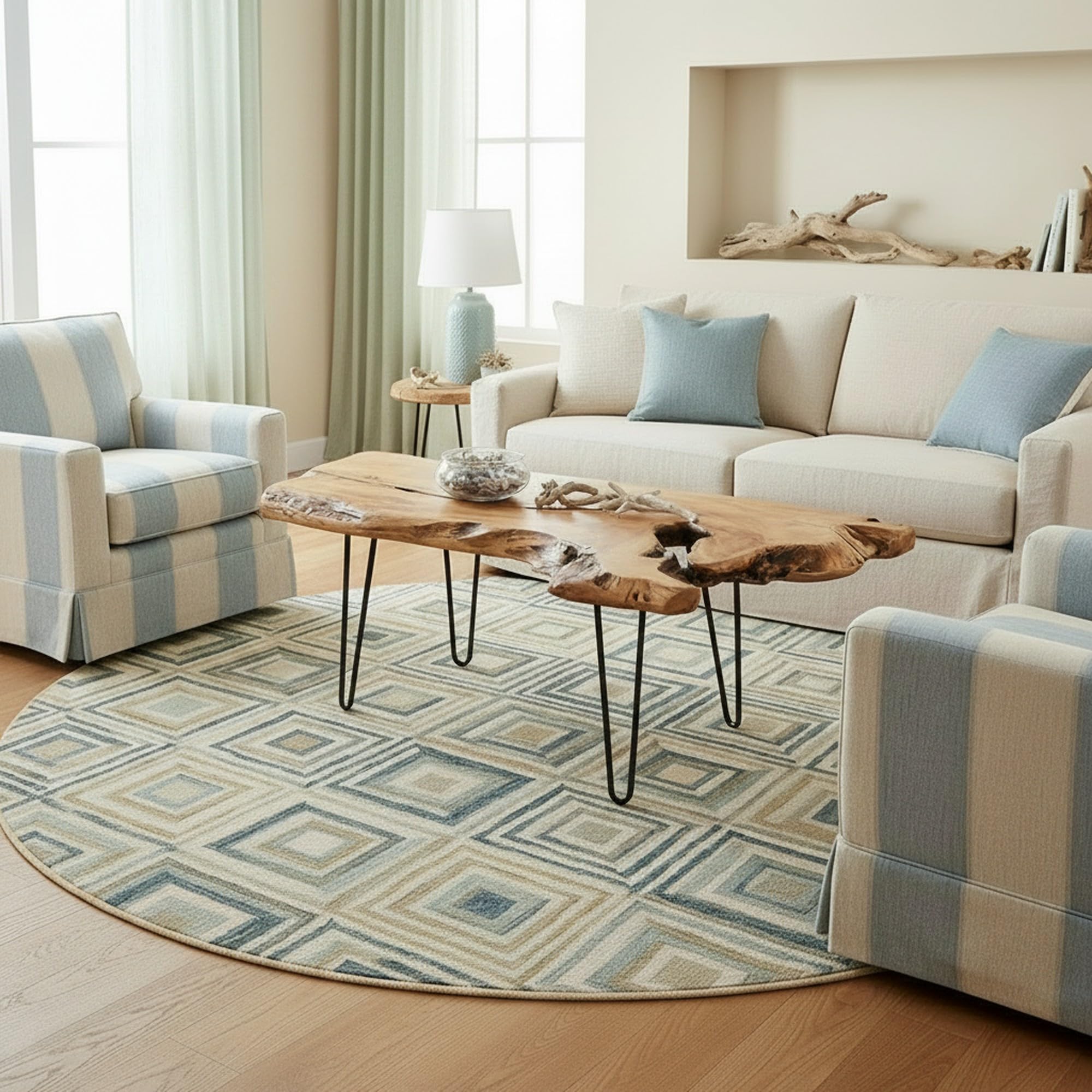 Amazon.com: WELLAND Live Edge Cedar Wood Coffee Table 41