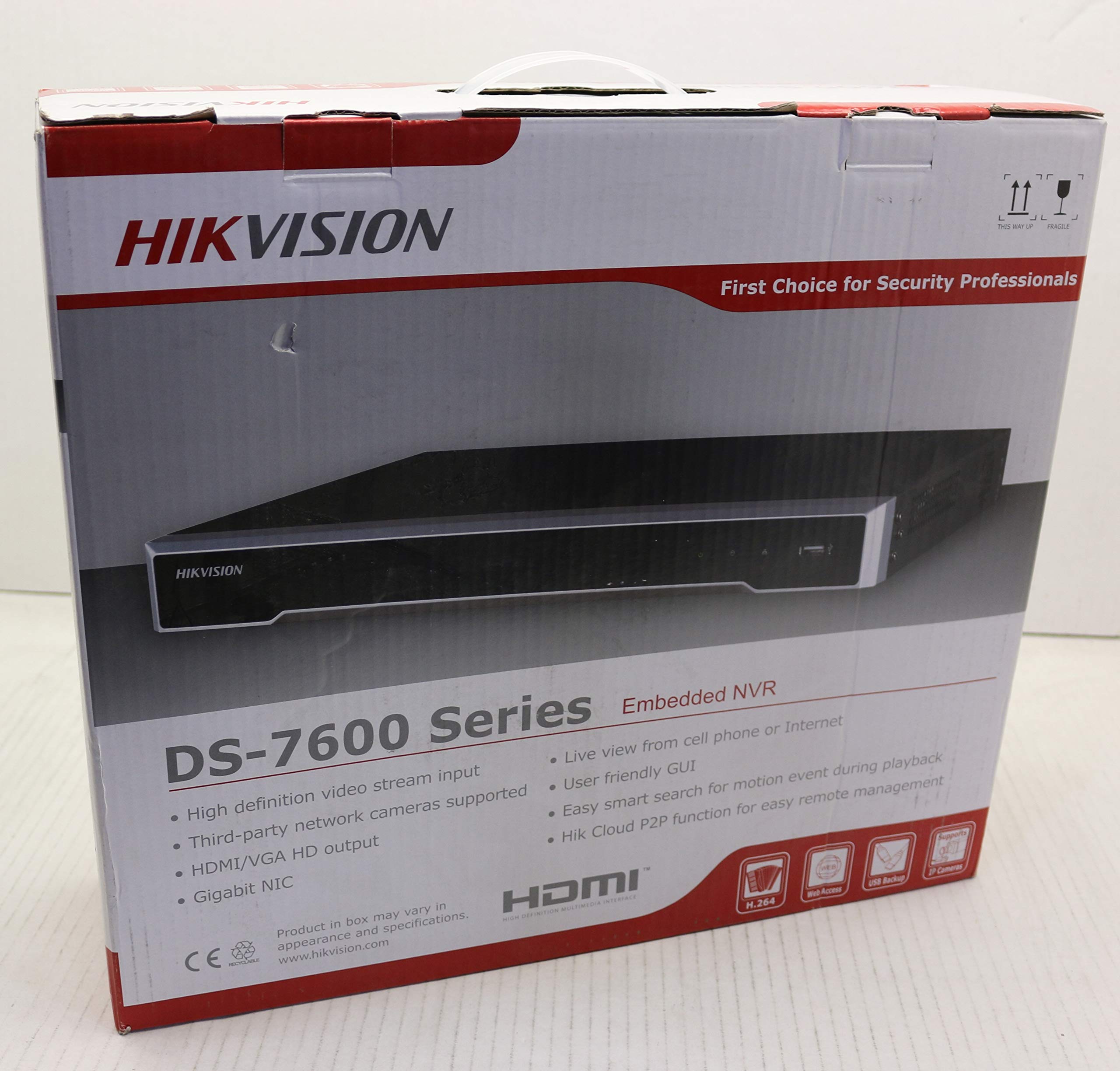 Hikvision DS-7608NI-I2/8P 8CH IP Network Video Recorder