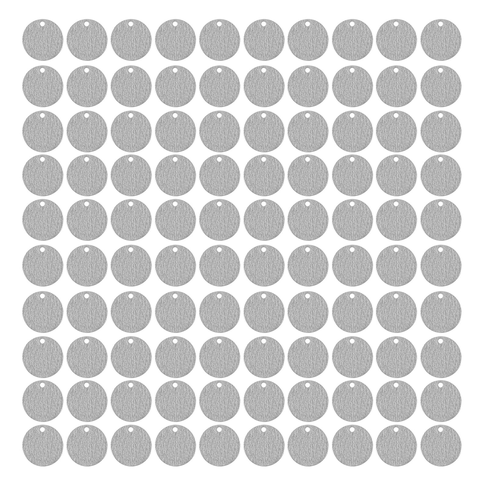 Lot de 100 étiquettes nominatives pour animal de compagnie, petite taille ronde 1