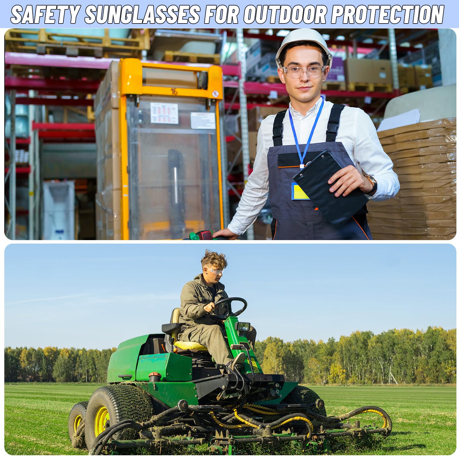 Bulk Safety Glasses - ANSI Z87.1 Protection -6