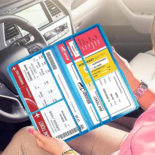 Miniatura 3 de Soporte para tarjeta de registro y seguro de automóvil, guantera de cuero para vehículos, documentos de automóvil, cartera organizadora para