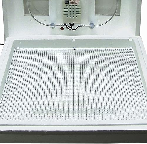 Vista 18 de Farm Innovators Incubadora de aire inmóvil con calefacción 2100 para 4 docenas de huevos con higrómetro integrado, circuito de estado sólido y 2