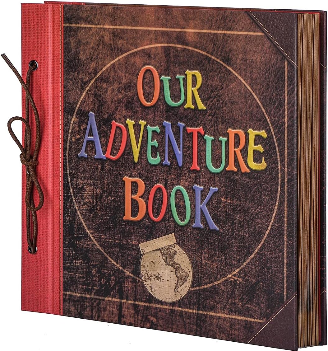 12x12 Inch Our Adventure Book Scrapbook Album, 60 Pages (Our Adventure Book)