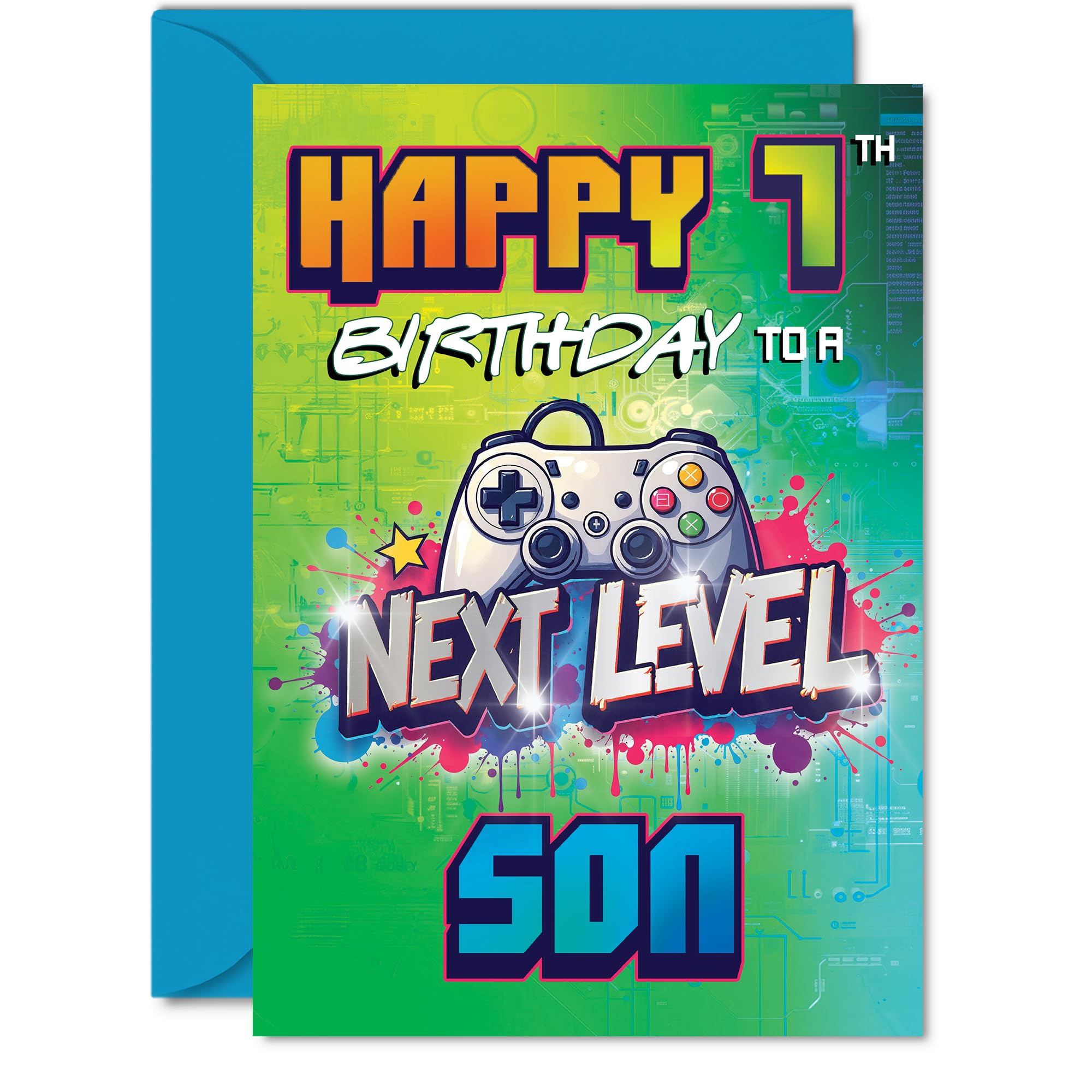 7th Birthday Cards For Son, Next Level