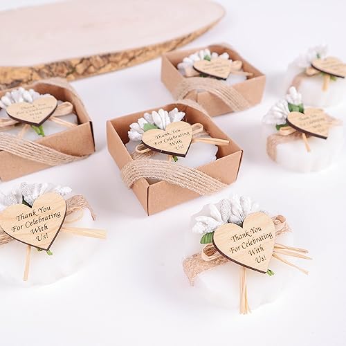Miniatura 9 de Pack of 10 Handmade Scented Soap Wedding Favors for Guests Bulk, Bridal Shower Favors for Guests Vegan Scented Soap Favors, Baby Shower Favors