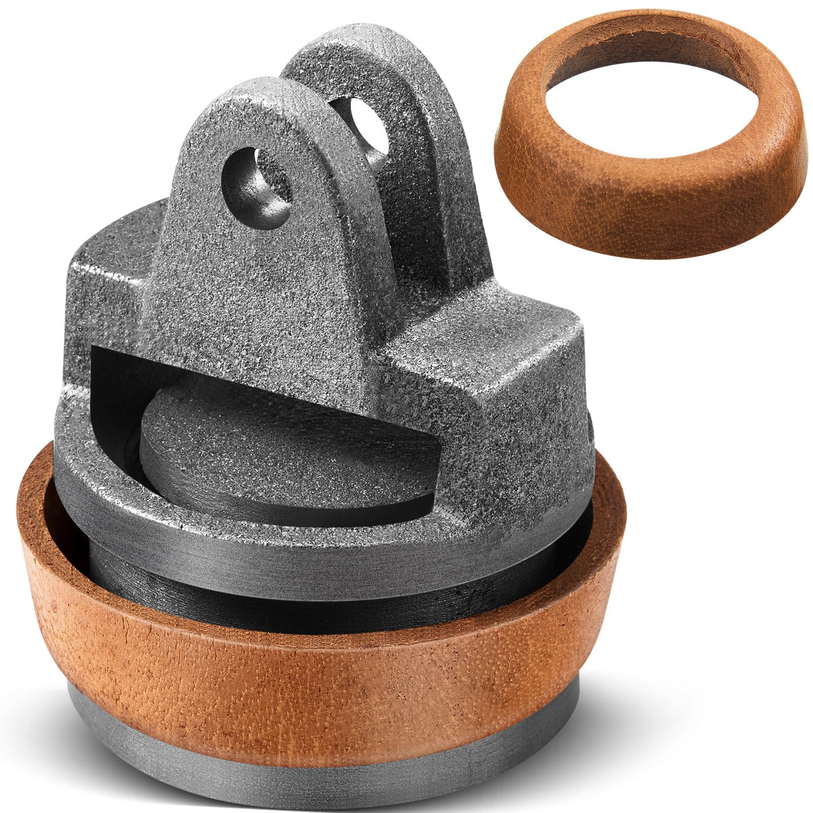 Photect 2 sets lederen afdichtingsset voor handvatpomp type 75 O ring afdichting en zuigermanchet voor reserveonderdelen van de handgreep pomp