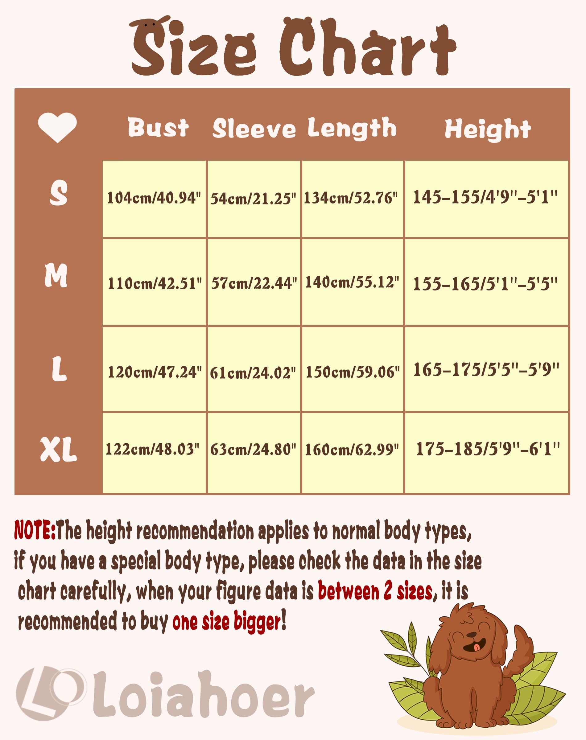 Loiahoer Unisex Adulto Barboncino Cane Costumi Cucciolo Cane Tutina Onesie Pigiama Costumi Peluche Teddy Dog Tuta Pigiama, Novità Animali Carnevale Halloween Costume per Donne Uomini,L