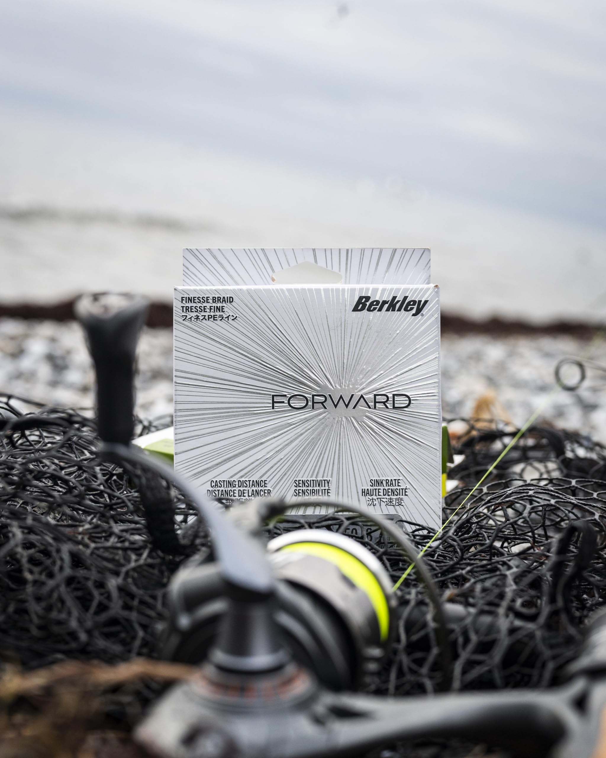 Berkley Forward Braid Lenza | Lenza super sottile ad alta sensibilità per spinning, esca e pesca di precisione | Lanci e fluidi e maggiore sensibilità | Disponibile in diversi colori e dimensioni