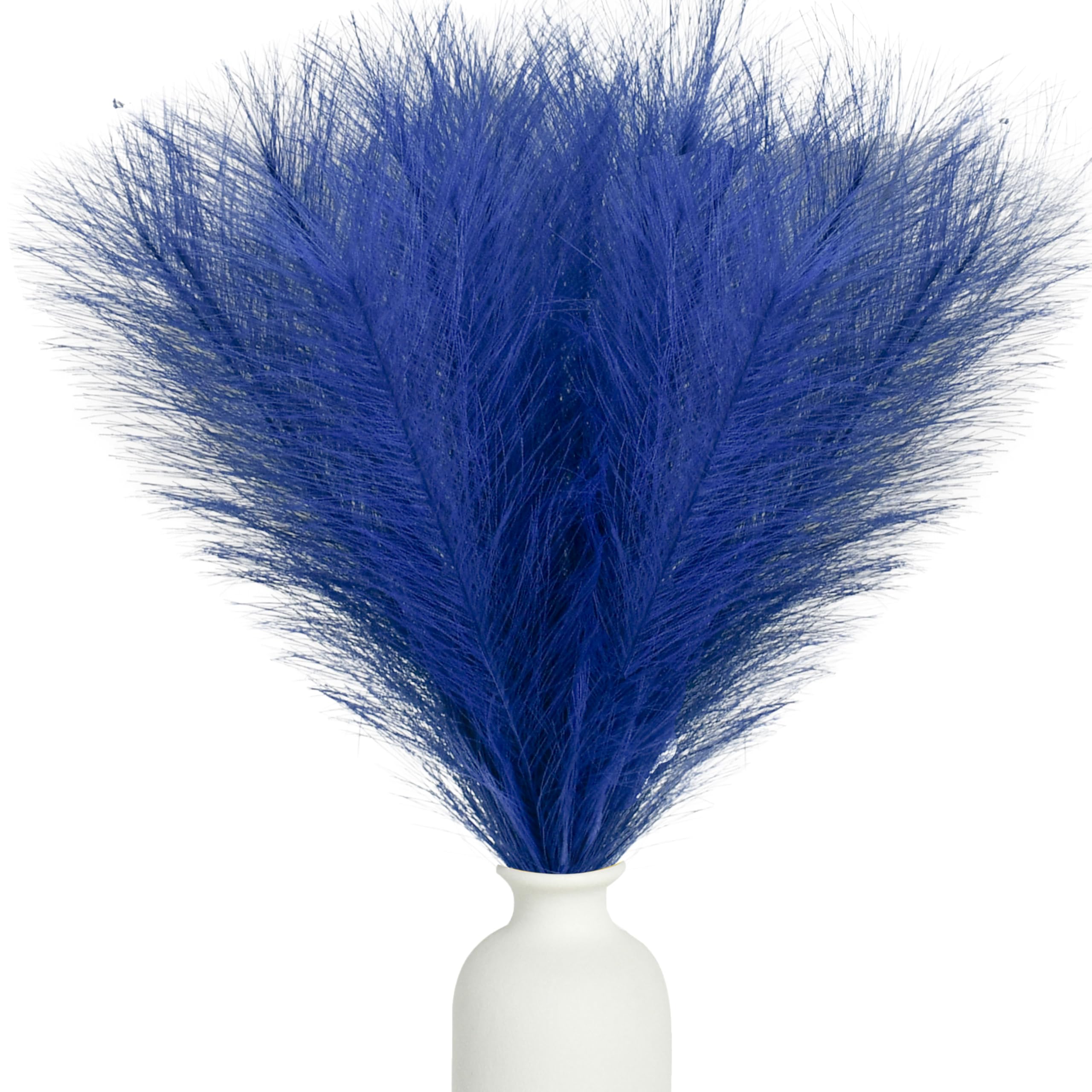 Mandy's Royal Blue Silk Pampas Grass