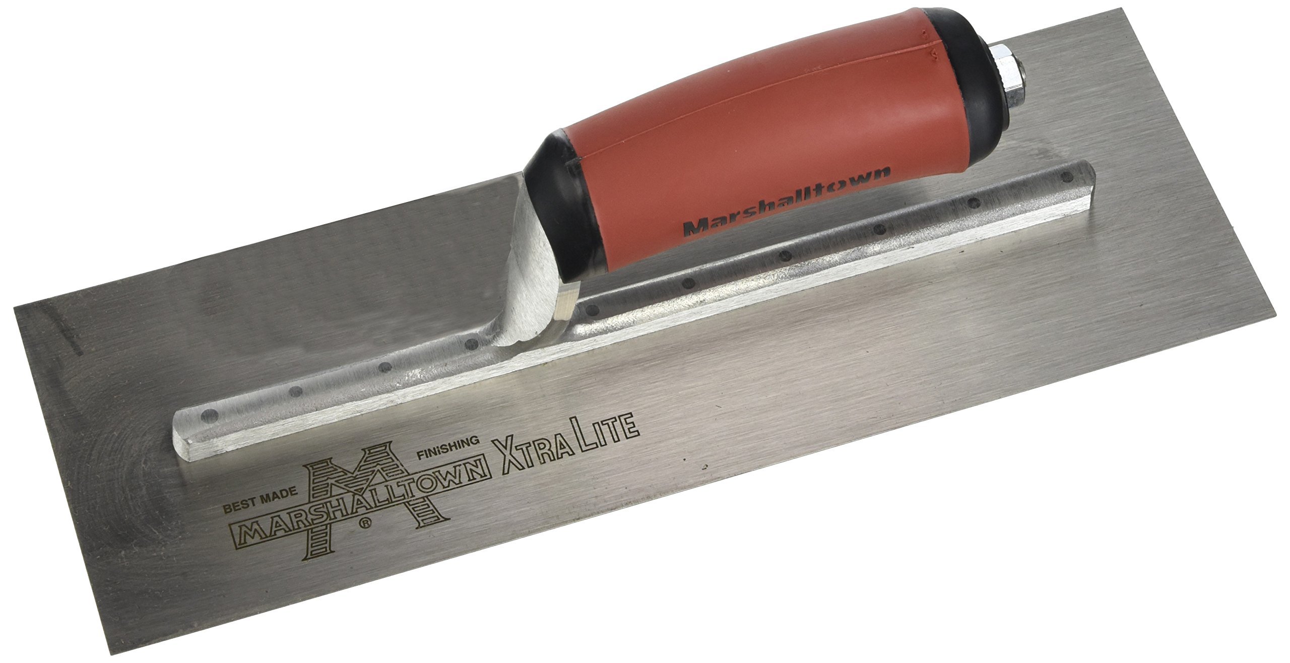 MARSHALLTOWNThe Premier Line MXS62D Concrete Finishing Trowel 12 X 4 Curved Handle