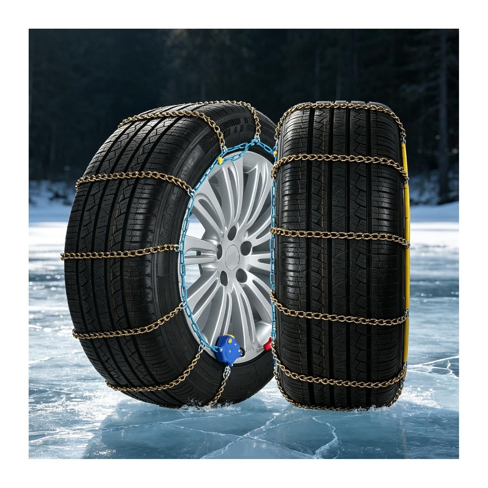 Catene da Neve, Cadenas para Coche, Estructura Robusta