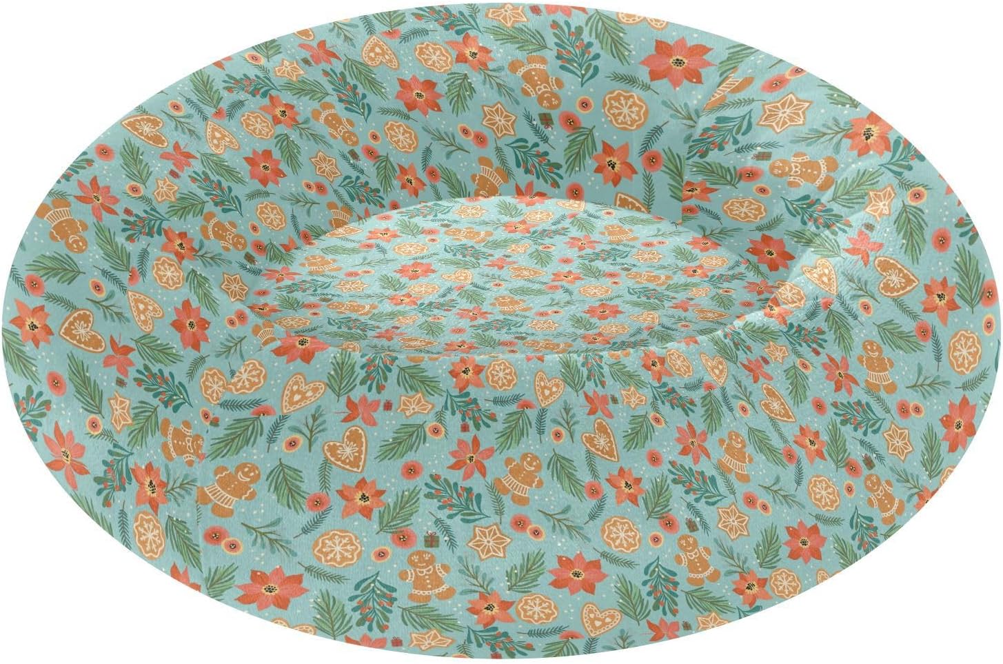 Pet Dog Beds Warm & Cozy Fluffy Dog Pillow Bed for Medium Size Pets Sleeping M Christmas New Year