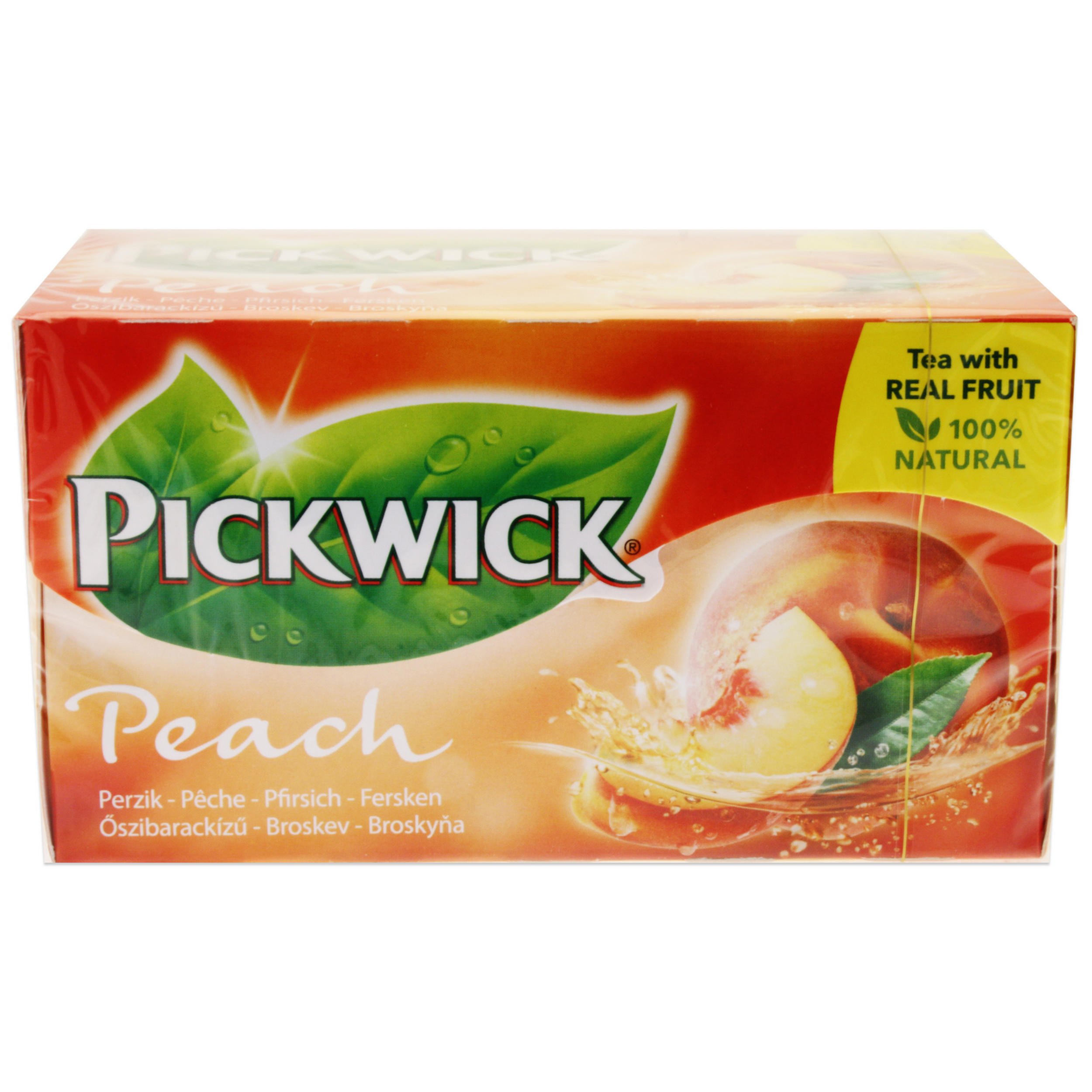 Pickwick Mango & Perzik Rooibos Thee - 12 X 20 Theezakjes - View #4