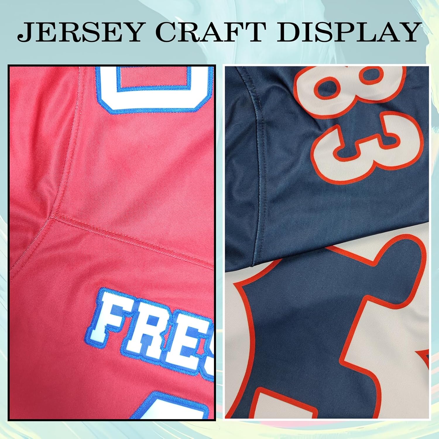Custom Football Jersey Personalized Team Name Number Custom Football Shirt for Men Youth Women Kid Sports Uniform Fan Gift - Image 6