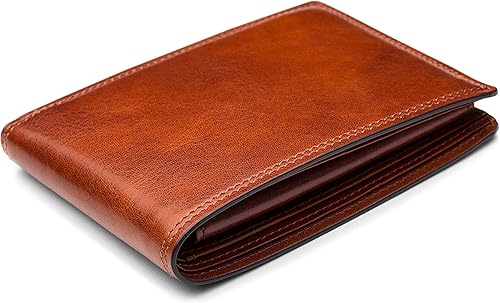 Miniatura 3 de Bosca Cartera de piel de crédito para hombre con pasaporte de identificación