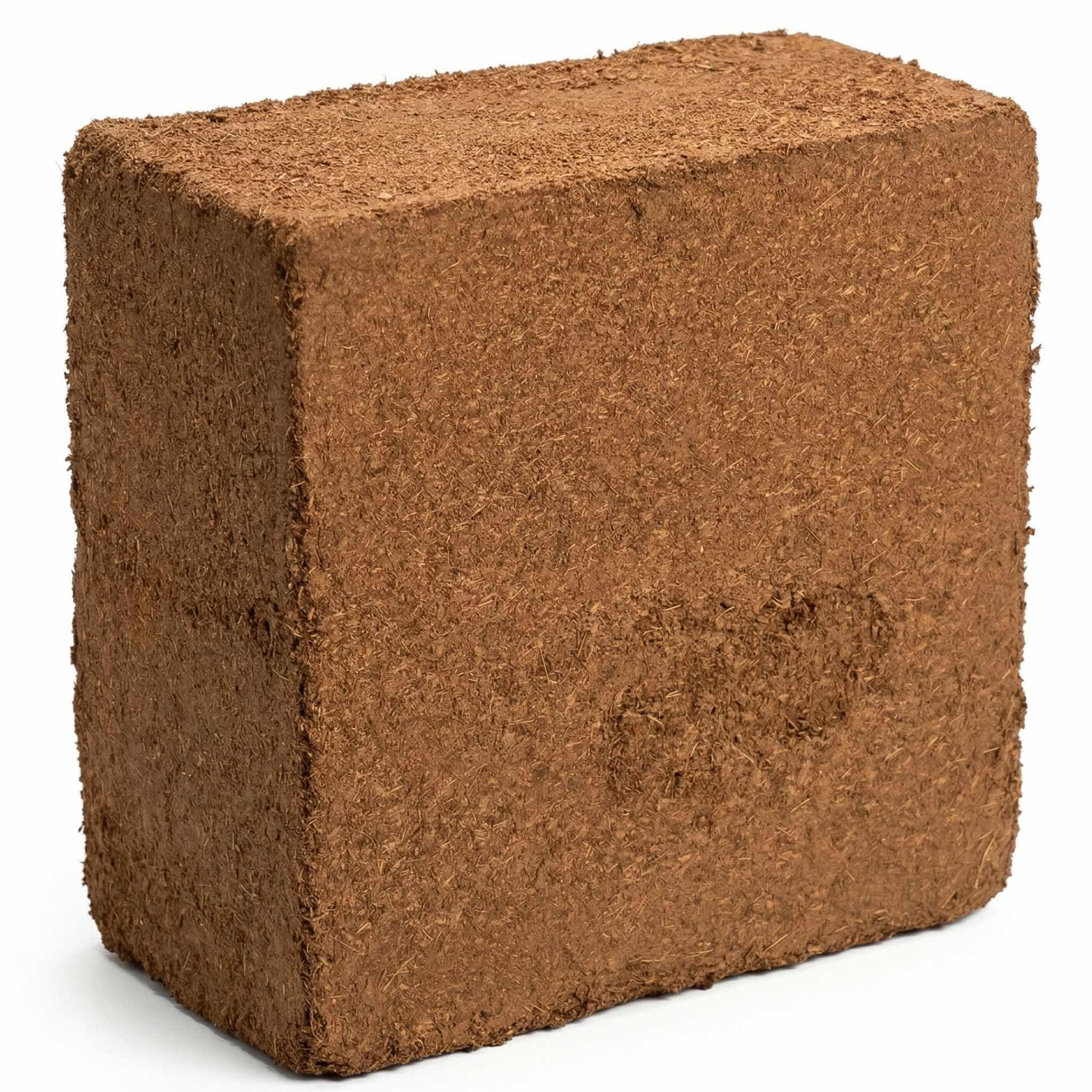 OURONS Premium Neem Coir 5kg Block – Organic Soil Improver, Neem Cake