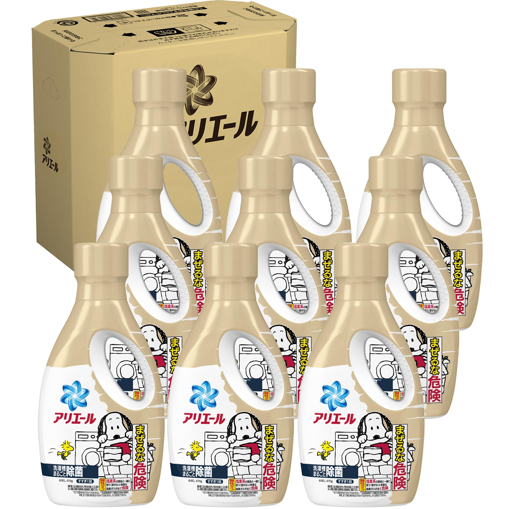 アリエール 洗濯洗剤 液体 洗濯槽まるごと除菌 スヌーピー 660g 【25本】 Amazon.co.jp: アリエール 洗濯洗剤 液体 洗濯槽まるごと除菌