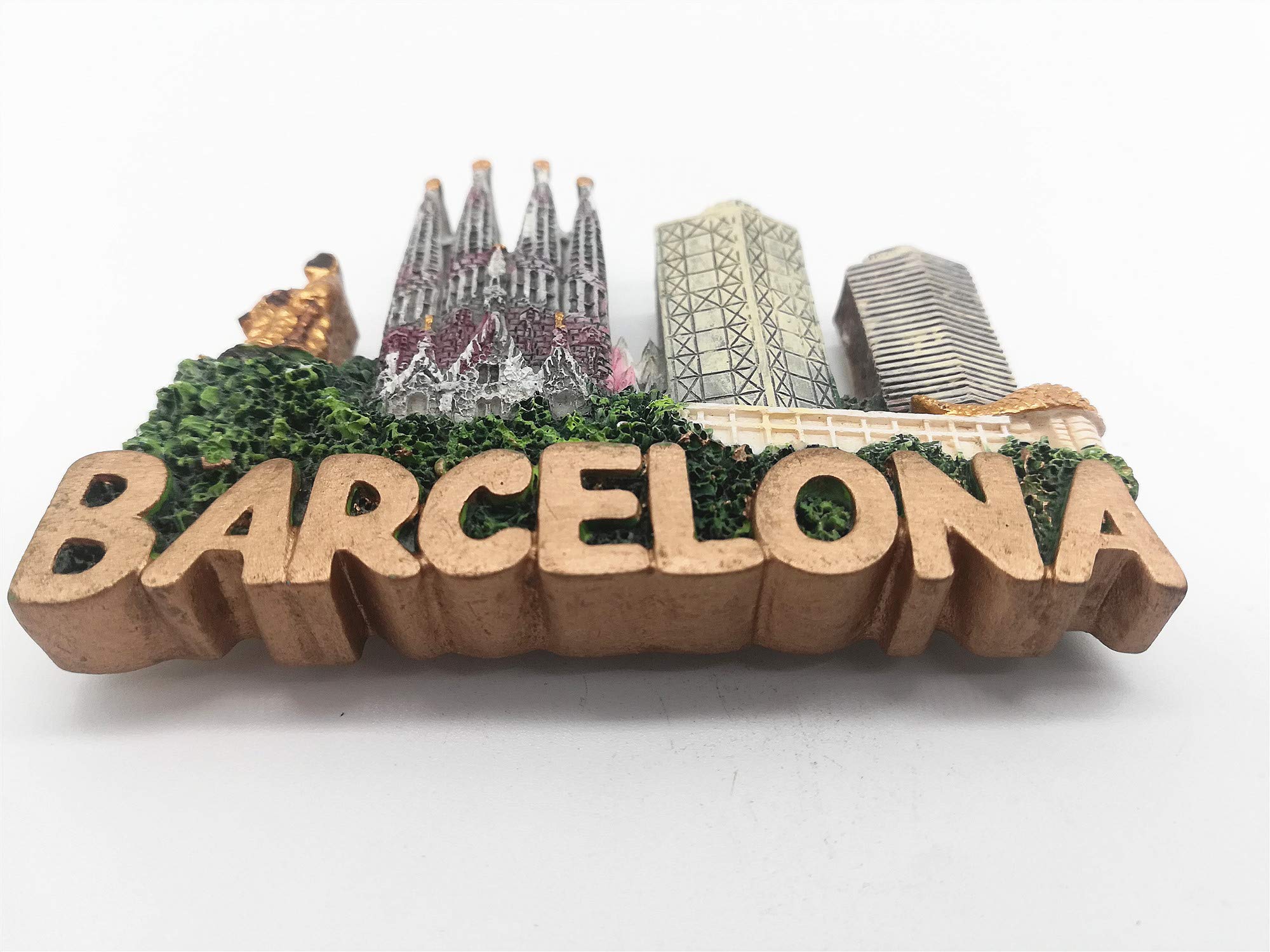 Barcelona Spanje 3D Koelkast Magneet souvenir Sticker Letters Stijl Souvenir, Huis & Keuken Decoratie, Barcelona Spanje Koelkast Magneet