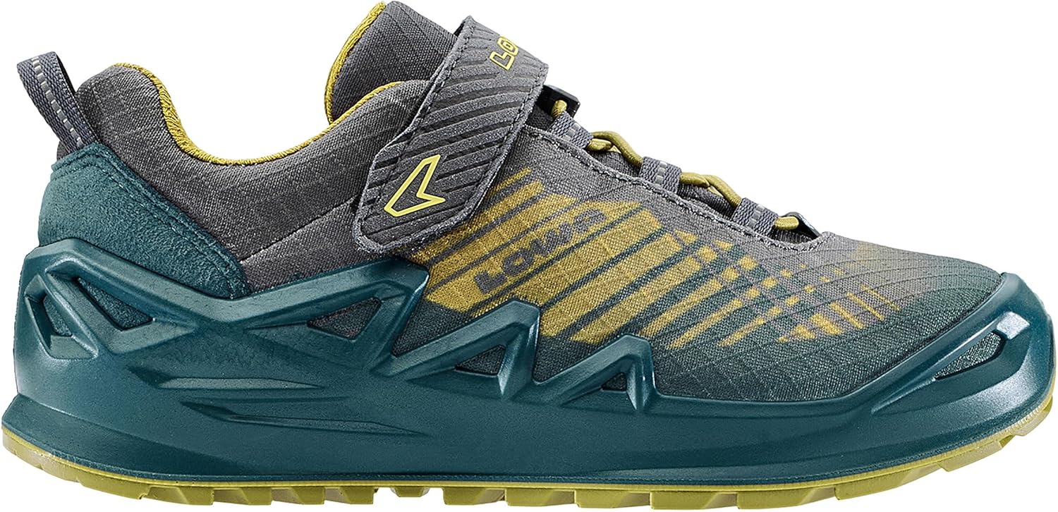 Lowa Merger Boys' GTX LO VC JR Lace-Up Shoes, Green