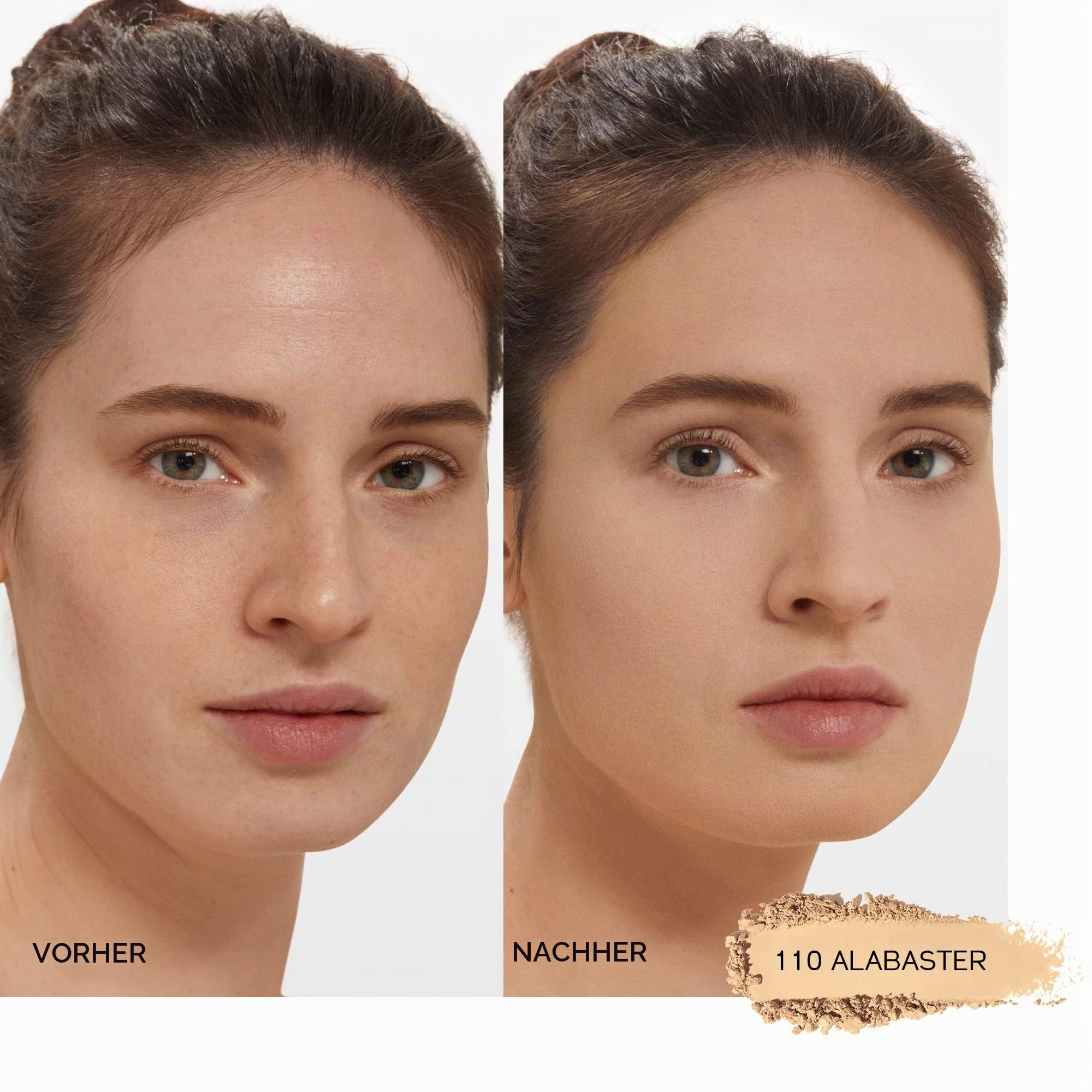 Shiseido Synchro Skin Self-Refreshing Custom Finish Powder Foundation, 110 Alabaster, 30 g