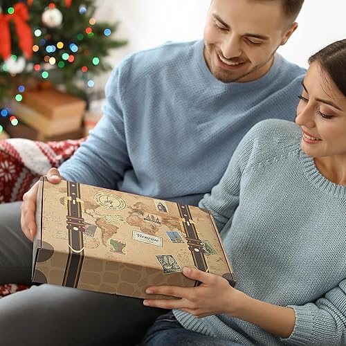 Miniatura 8 de Vienrose Álbum de fotos para álbumes de recortes, nuestro libro de aventuras, álbum de recortes, regalo para aniversario de parejas, bodas, viajes,