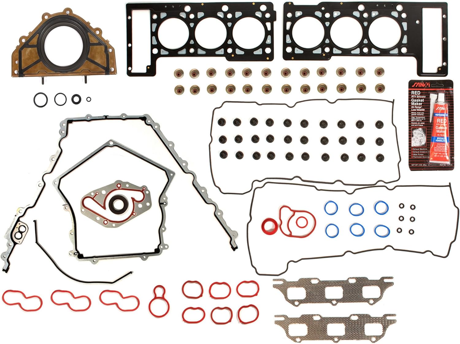 MA-4216921023 Full Gasket Set Compatible With/For 05-09 Dodge Magnum Charger Chrysler 300 Sebring 2.7 DOHC 24V