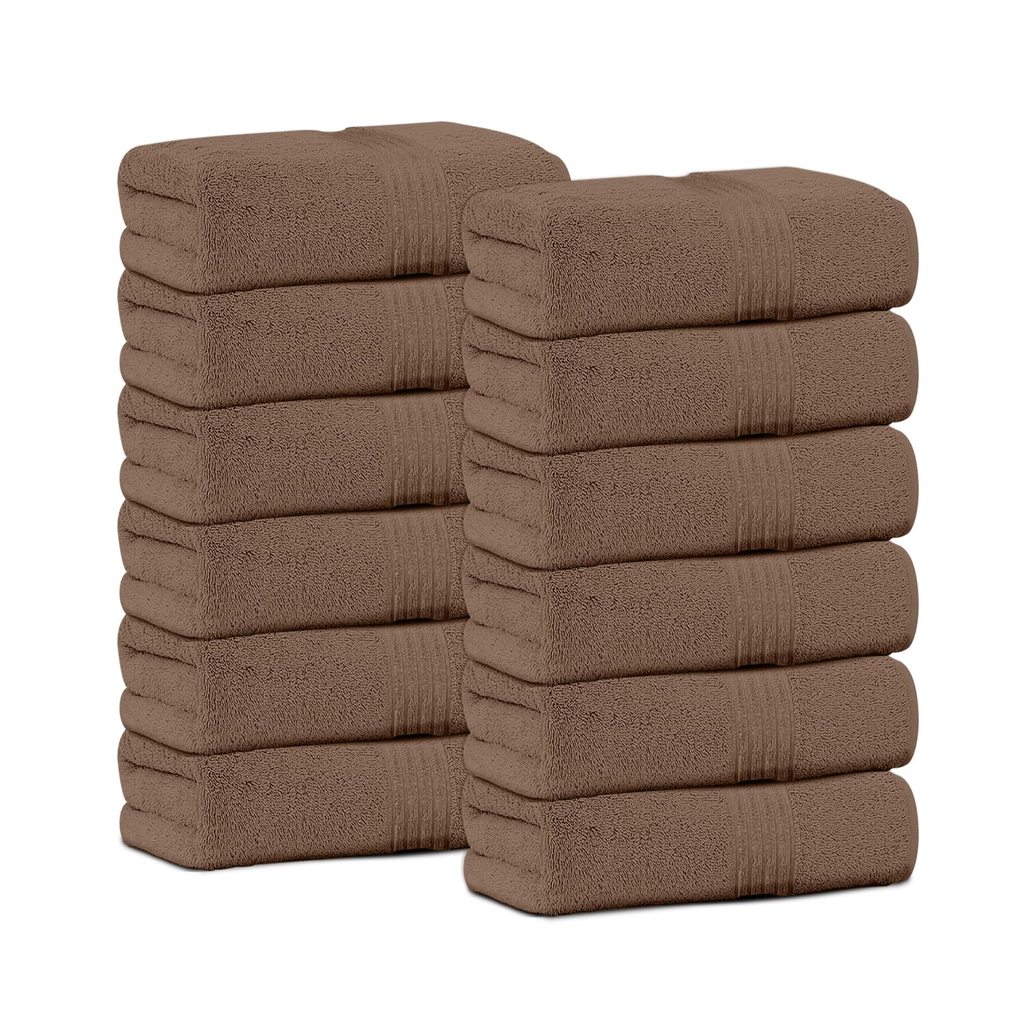 Gc Gaveno Cavailia Natural Flannel Face Cloth Towels - 30X30 Cm - 12 Pack