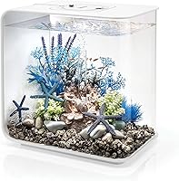 Vista 10 de biOrb Flow 15 - Acuario acrílico de 4 galones con luces LED blancas, moderno y compacto para exhibición en mesa o escritorio, negro