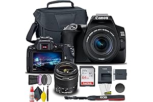 Canon EOS 250D DSLR Camera Kit: Value-Packed for Photography Enthusiasts