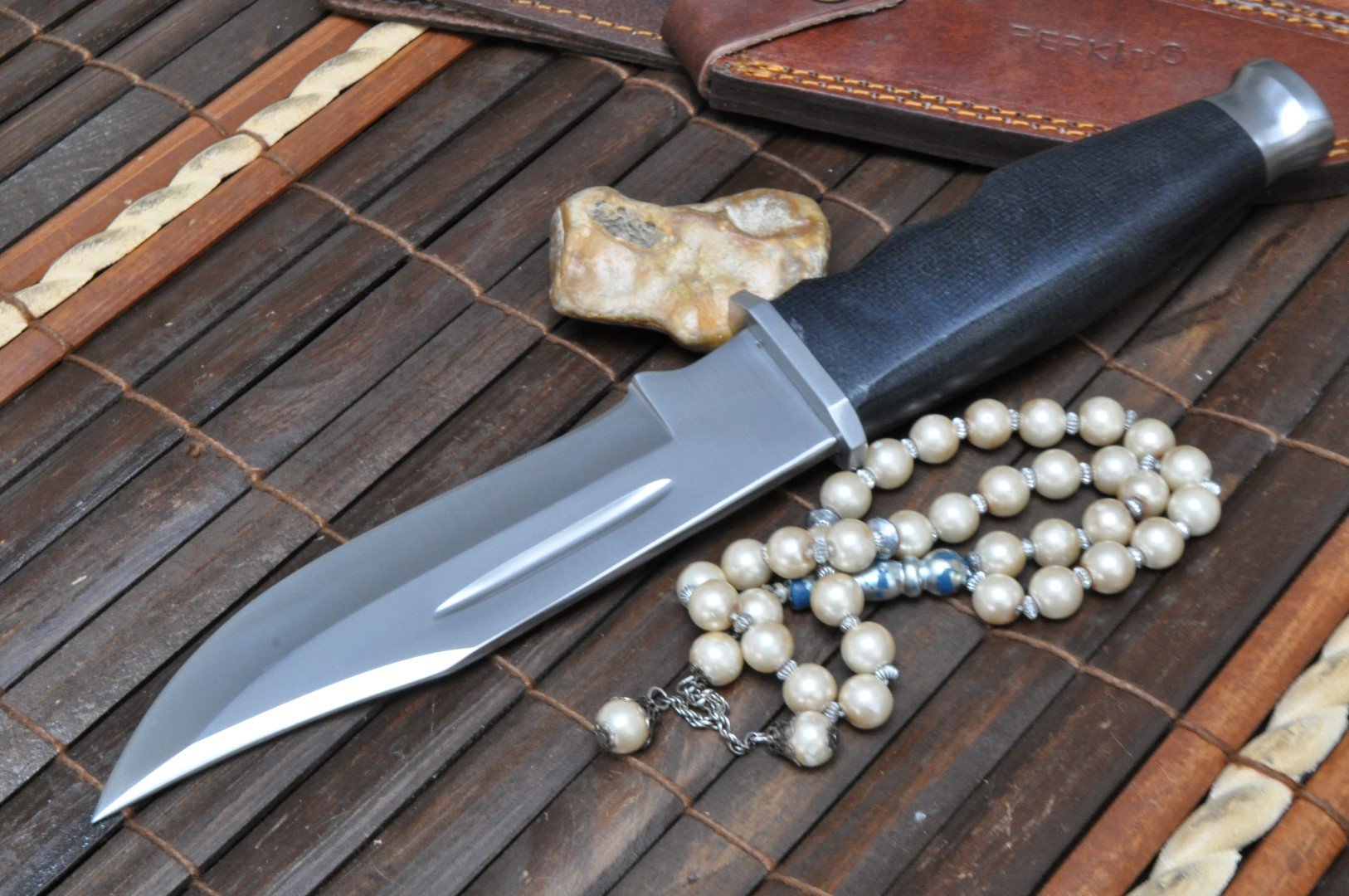 Jagdmesser fijo con Lederscheide Gürtelmesser