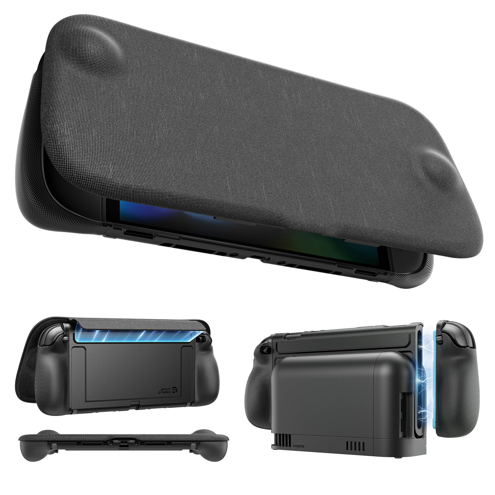 Amazon.com: JSAUX Split Every Day Case for Switch 2, Slim Magnetic