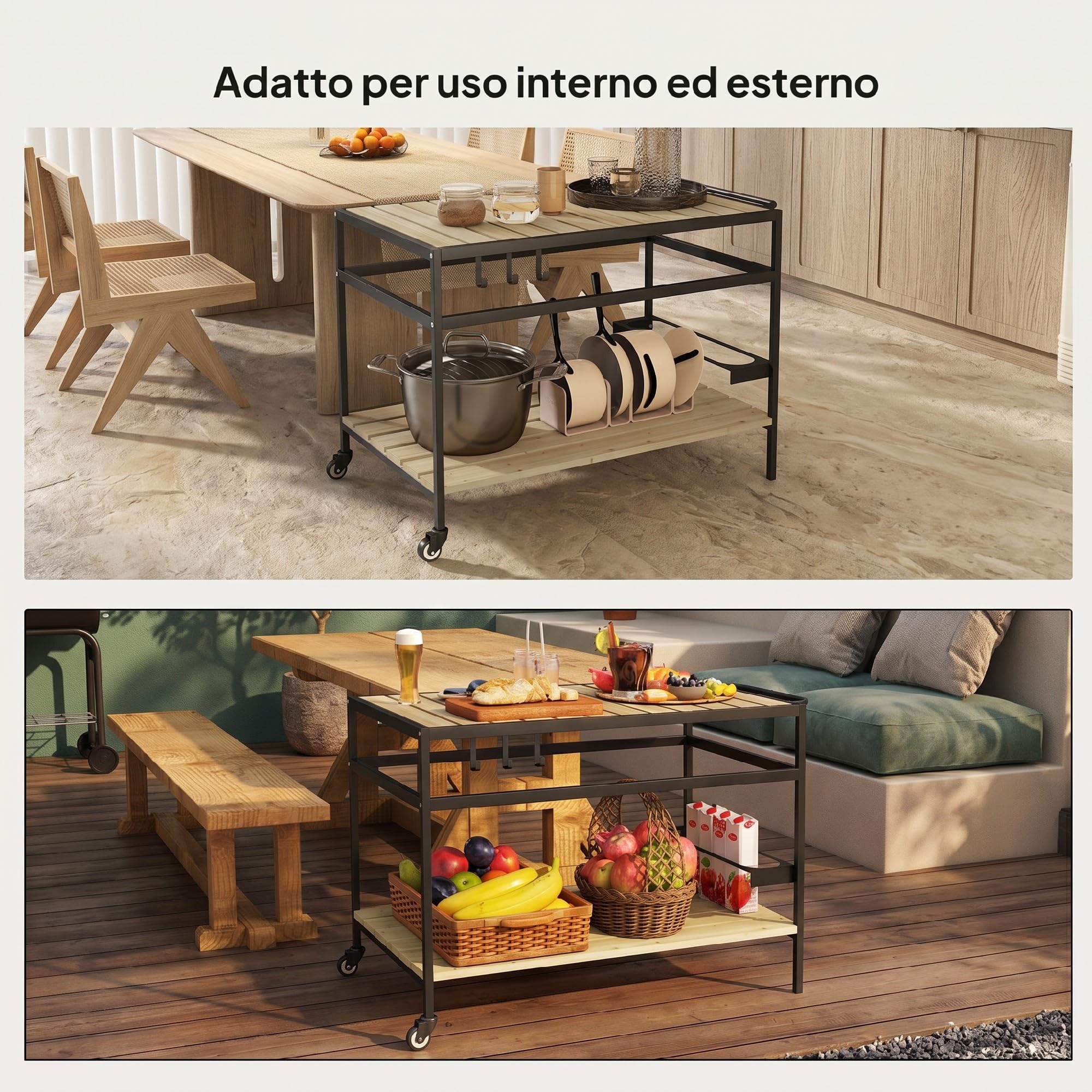 Outsunny Set Bistrò 3 Pezzi con 2 Sedie da Giardino e Tavolino Rotondo | Set Tavolo e Sedie da Giardino in Alluminio, per Patio, Cortile, Esterno, Nero