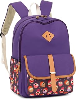 Canvas owl backpack image