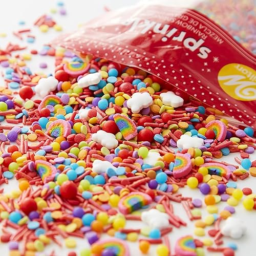 Miniatura 3 de Wilton Rainbow Sprinkles Mix, 10 oz.