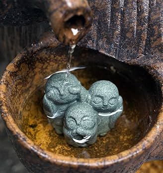 御影石　お地蔵さま　置物 clowin お地蔵さん 置物 小さい 庭 ミニ お地蔵様 石 おじぞう