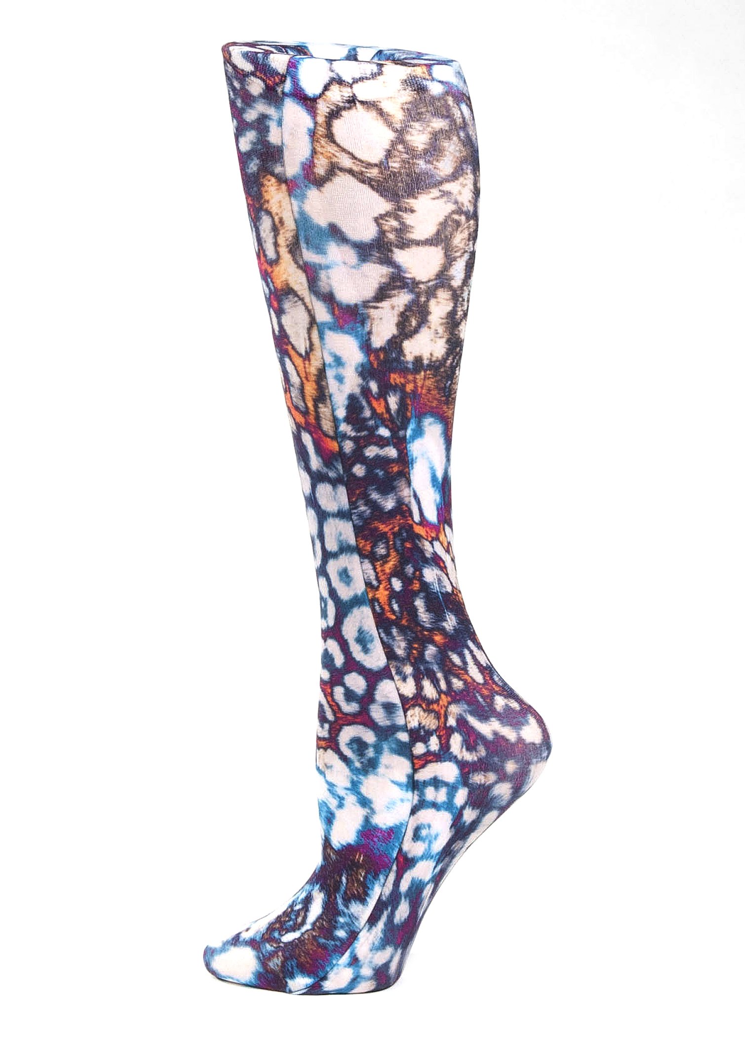 Celeste Stein Therapeutic Graduated Women Compression Socks, Diabetic Socks For Womens, 8-15 mmHg For Regular Calf