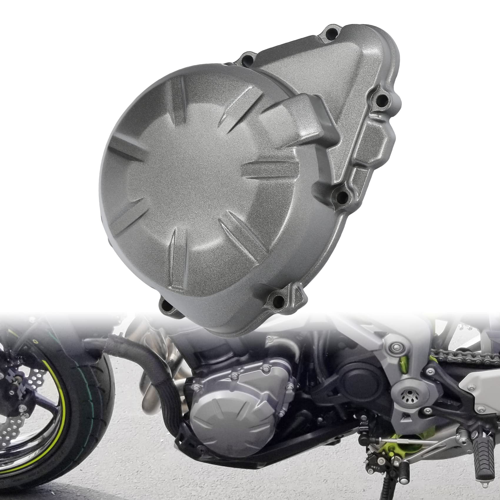 Tapa de cárter para motocicleta, compatible con Kawasaki Z900 ABS 2017-2019