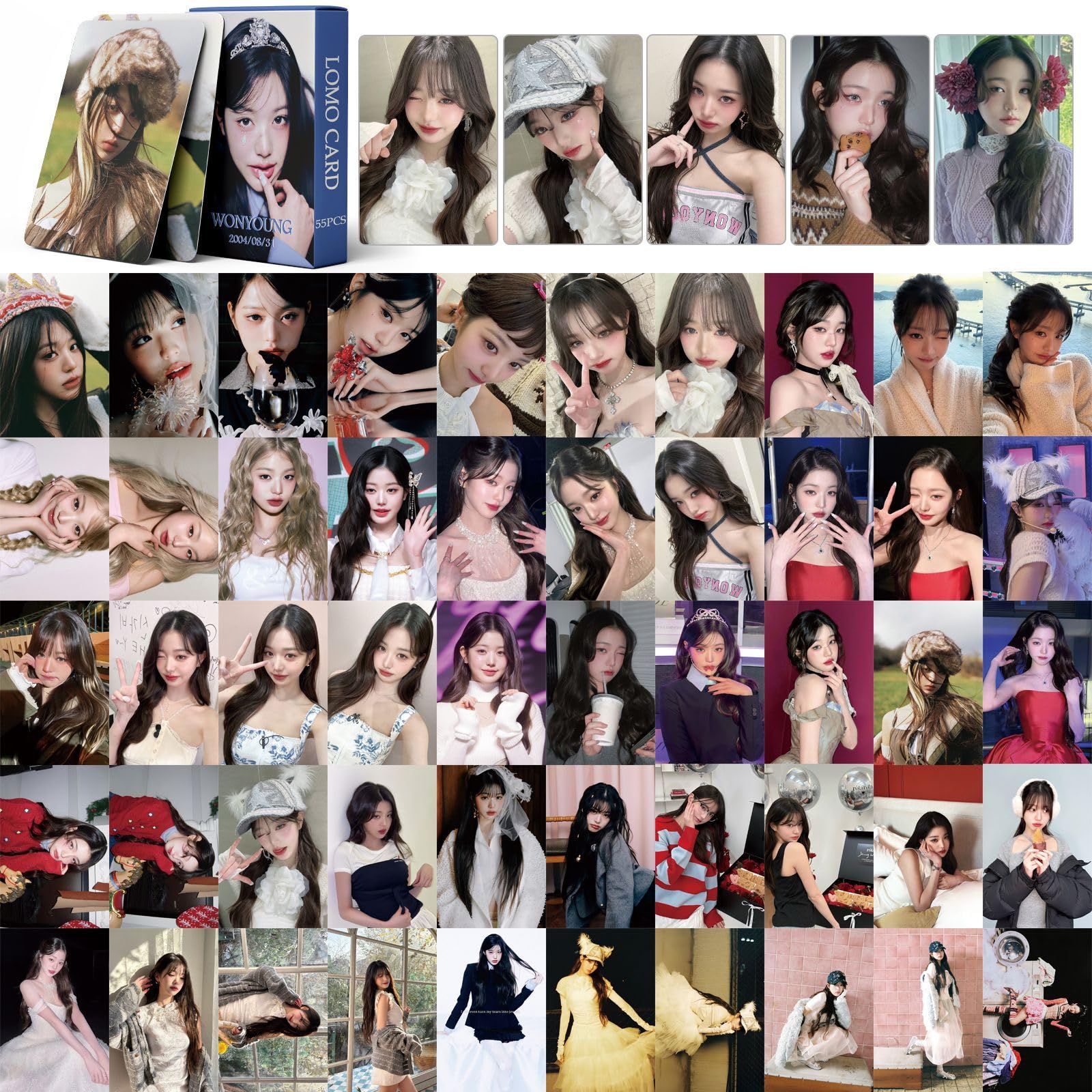 Amazon.co.jp: チャン・ウォニョン トレカ フォトカードセット LOMO