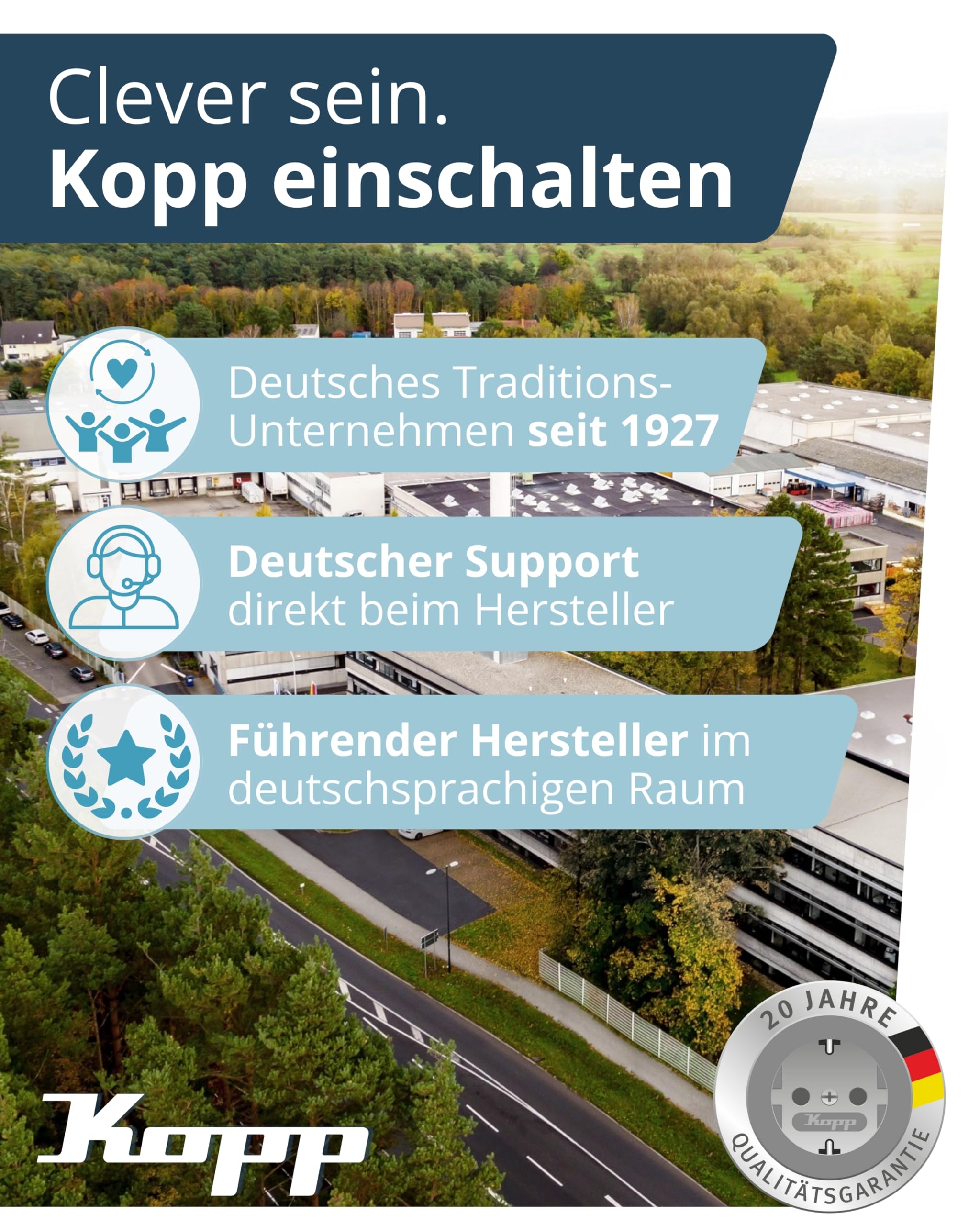 Kopp PAN Minimeter-2 Digital-Multimeter CAT III 600 V – Multimeter mit kontaktlosem Spannungs- & Durchgangsprüfer – Beleuchtete Anzeige mit Analogbalken – LED-Taschenlampe & TRMS