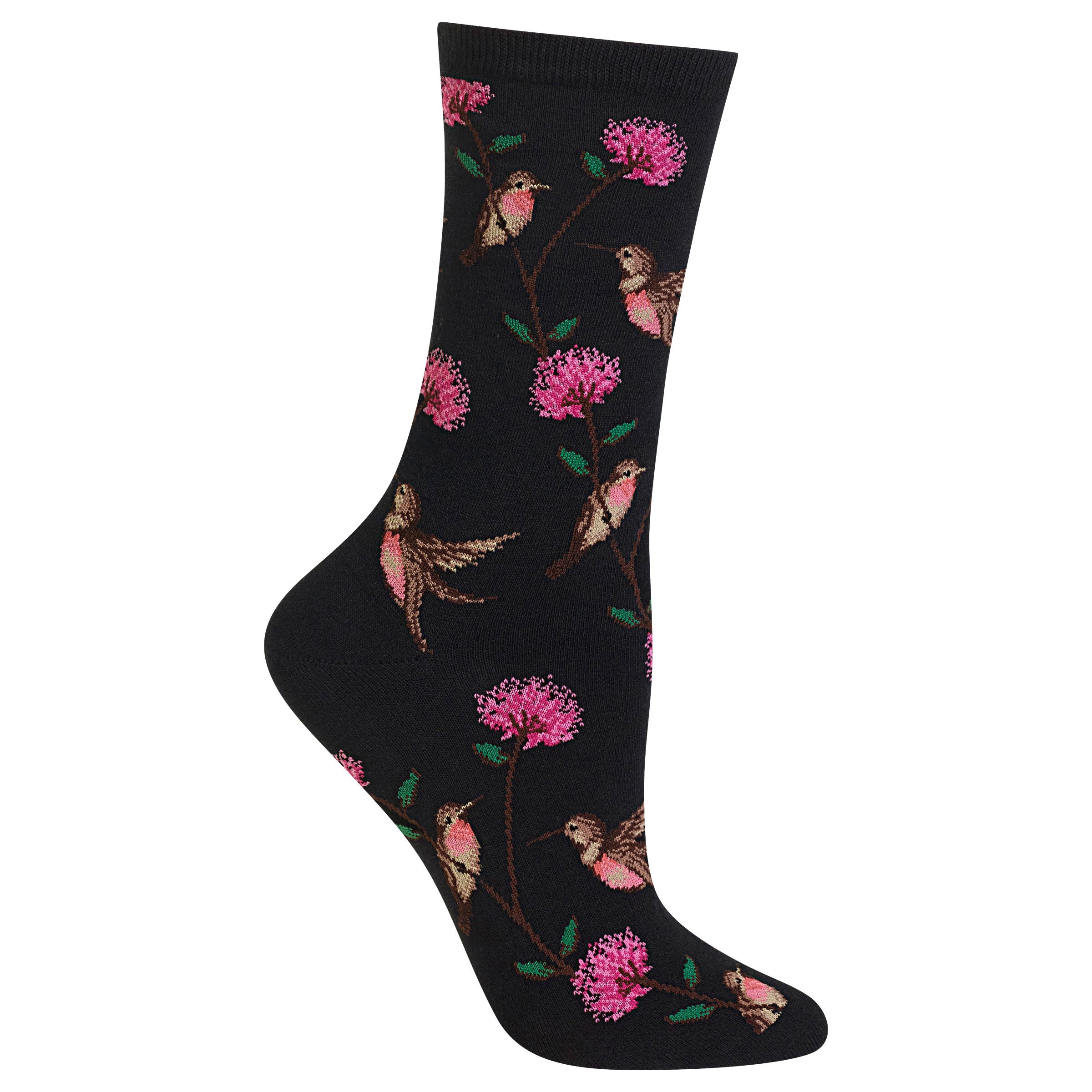 Hot Sox Women's Fun Nature & Outdoors Crew Socks