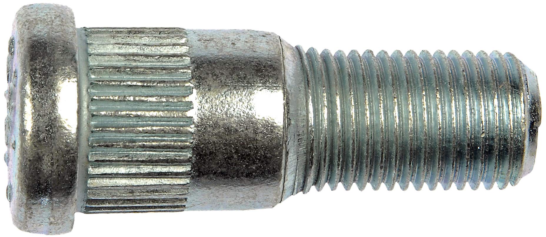 Dorman 610-132 Front 1/2-20 Serrated Wheel Stud - .650 in. Knurl, 1-5/8 in. Length Compatible with Select Chrysler/Dodge/Plymouth Models, 10 Pack (Made in USA)